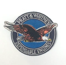 PATCH Pratt & Whitney Dependable Engines Aviation Airplanes Soaring Eagle
