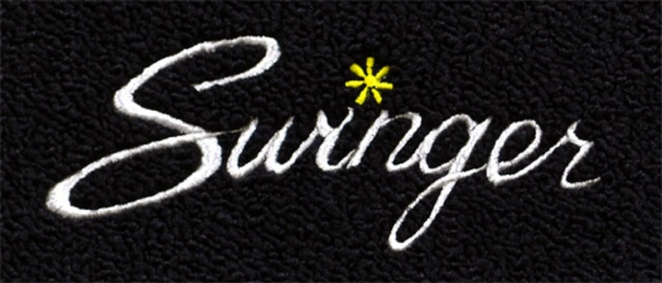 ACC 1968-1973 Dodge Dart Swinger Logo 4pc Loop Floor Mats - Image 2 of 4