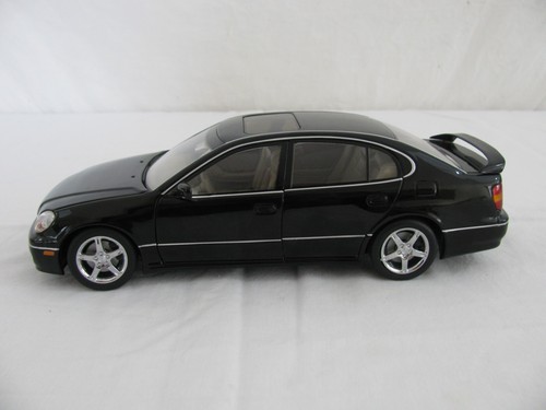 AUTOart 1/18 Scale Diecast Black Lexus GS 400 Model Car Dealer Promo VG - Picture 2 of 12