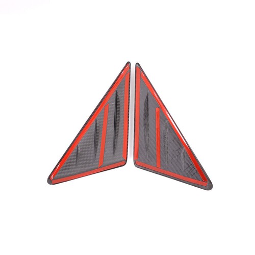Real Carbon Fiber Front Door A-pillar Triangular Trim For BMW 8 Series 2019-2022 - Picture 9 of 9
