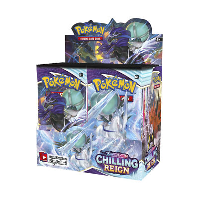 Chilling Reign Booster Box | eBay