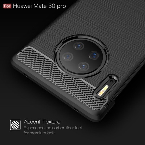 Huawei Mate 30 Pro Etui Case Komórka Cover Ochrona Etui ochronne Carbon Blue - Zdjęcie 3 z 8