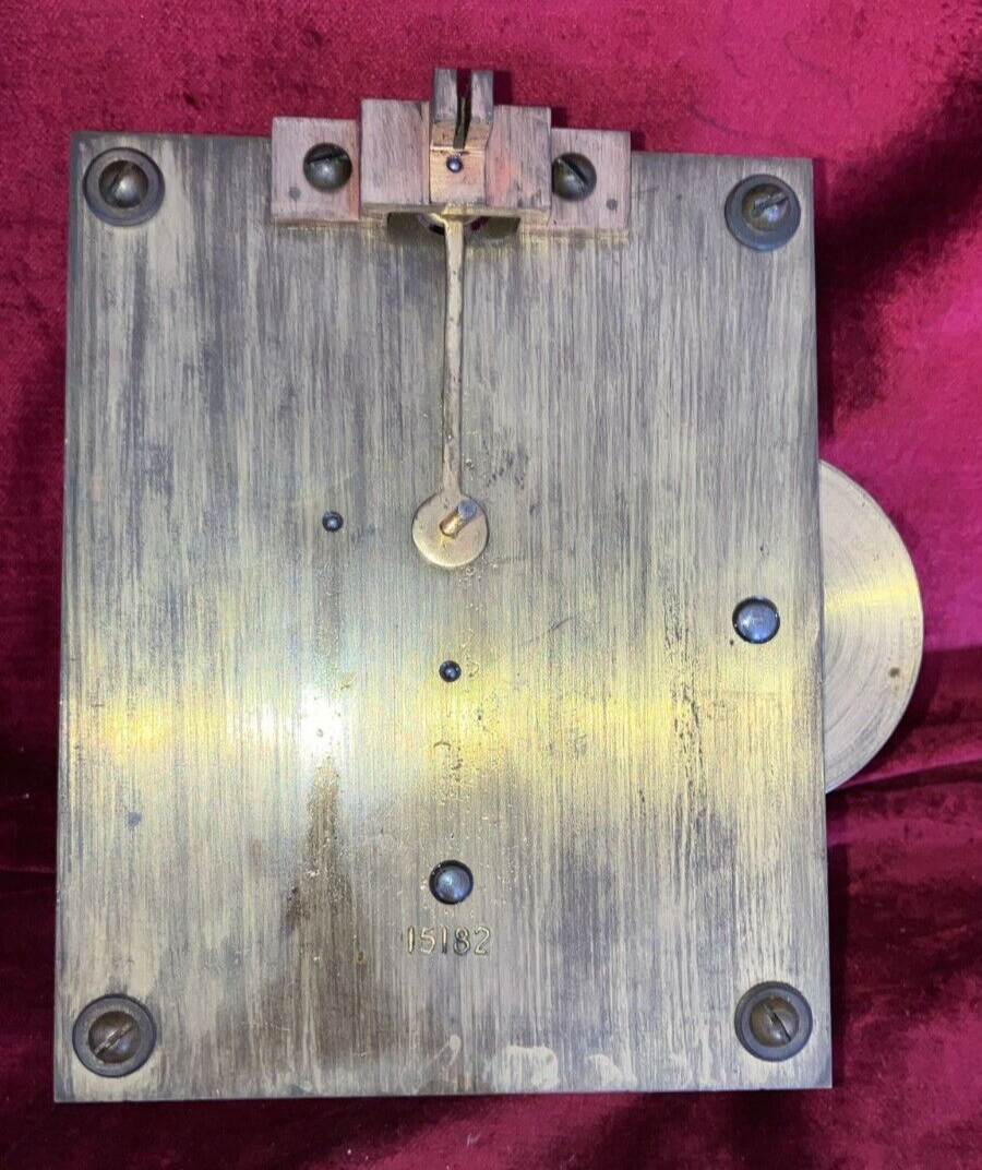 Nice Dial Clock Fusee Clock Movement On Its Gut eBay