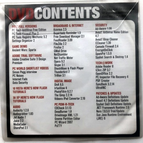 PC World 0707 July 2007 Bonus DVD In Slip Case (NO Magazine) - 第 4/4 張圖片