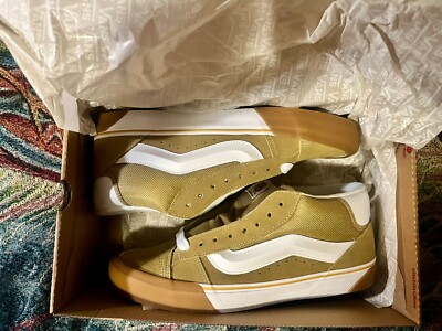Size 12 - VANS Knu Mid Khaki Gum