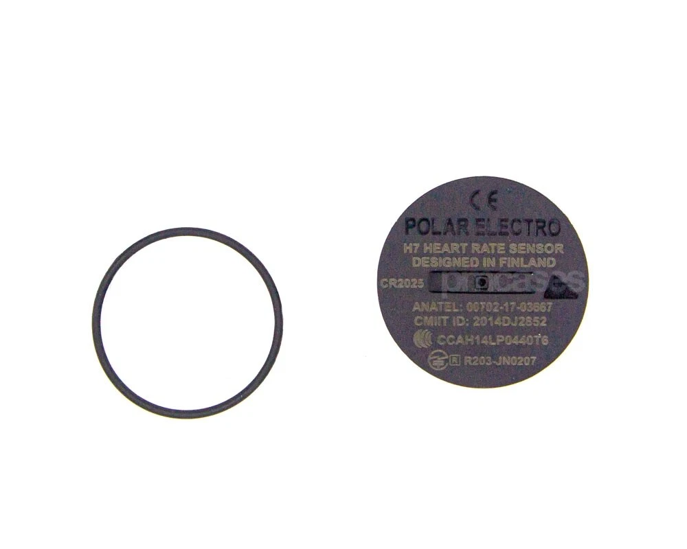 Genuine Polar H7 Battery Cover with O Ring Gasket for Heart Rate
