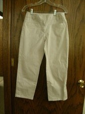 4649 Vntg Ann Taylor Loft Pants Size 2 Light Khaki 98 Cotton 2 Spandex