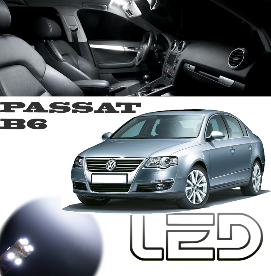 Ampoules LED Passat B6 Blanc Éclatant pour Coffre et Sols