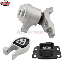 3pcs Engine Motor & Transmission Mount For 2013-2014 Ford Fusion 1.6L Automatic
