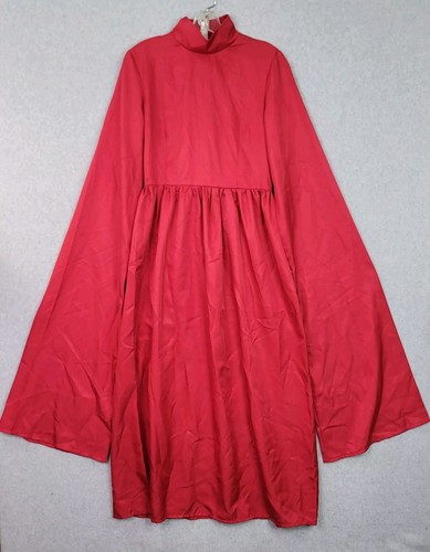 Magd's Tale Damen Gr. Small rot Magd Robe Umhang Kostüm handgefertigt