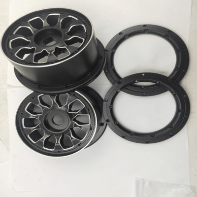 Metall Rückseite Rad Nabe Kit für 1/5 HPI RV KM Baja 5T