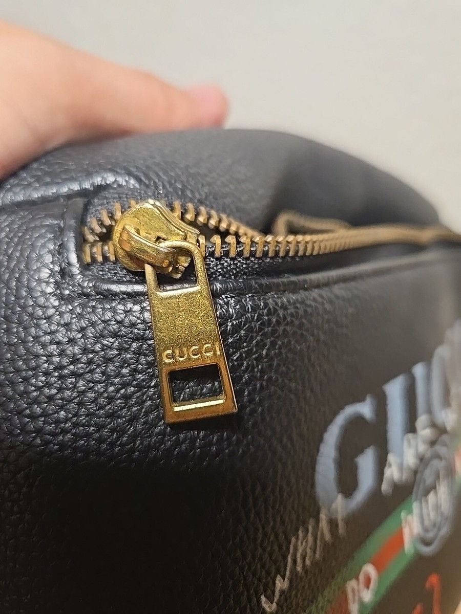 GUCCI Web Sherry Line Body Bag Black Red Green 493869 GUCCI Web Sherry Line Body Bag Black Red Green 493869