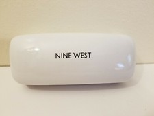 White Nine West Eyeglass or Sunglass Hardcase