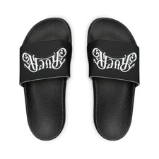 Outlaw Surf Co x RVCA Men's Slide Sandals Black