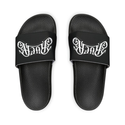 Outlaw Surf Co x RVCA Men's Slide Sandals Black