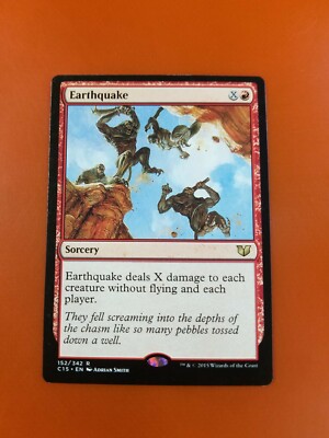 1x Earthquake | Commander 2015 | MTG Magic Cards | eBay