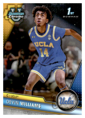 2023 Bowman Chrome U #86 Devin Williams UCLA