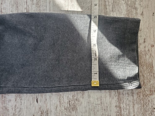 Pantalones de pana Lands End gris carbón brezo tejido cintura elástica para mujer pequeños - Imagen 2 de 8