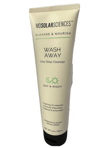 1 MDSolarSciences WASH AWAY One Step Cleanser DAY NIGHT Foaming 
