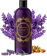 Aromatherapy Sensual Massage Oil for Couples - Relaxing Full Body Massage Oil fo