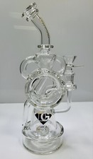 Diamond Glass 11" Recycler Rig
