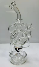 Diamond Glass 11" Recycler Rig