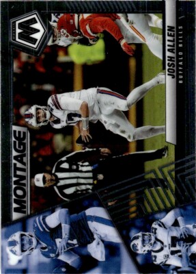2022 Panini Mosaic Montage Josh Allen Buffalo Bills #M-1