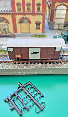Bemo H0m H0e 2256 Gedeckter Güterwagen der RhB GB 5076 in OVP/2507
