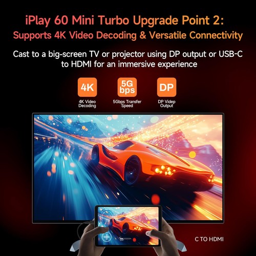 Tablette Snapdragon 6 Gen1 84" iPlay60 Mini Turbo Android 14 vidéo 4K 1920x12... - Photo 4/8