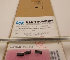 5pcs/5pcs TS27L4AID PRECISION VERY LOW POWER CMOS QUAD OPAMP TLC27L4