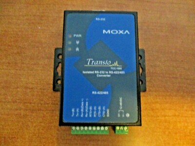  MOXA TCC-100I Industrial RS232 to RS422/485 with 2KV optical isolation