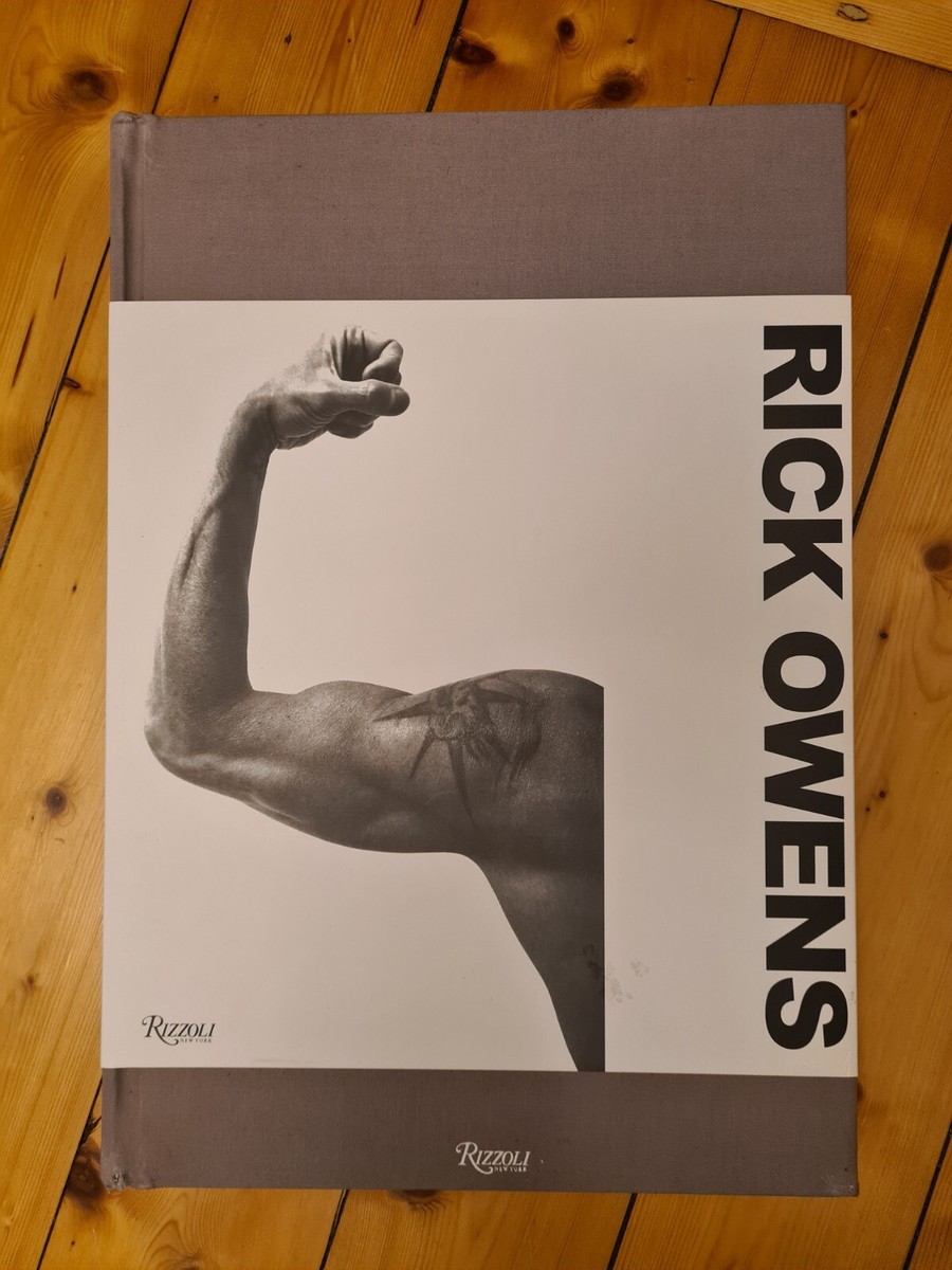 Rare, large Rick Owens coffee table book, Rizzoli 2015 Rare, large Rick Owens coffee table book, Rizzoli 2015