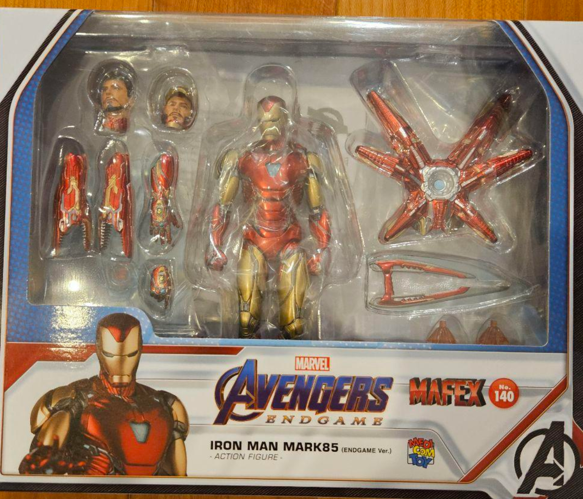 MAFEX Iron Man Mark85 Endgame Ver. No.136 Medicom Toy 160mm MAFEX Iron Man Mark85 Endgame Ver. No.136 Medicom Toy 160mm