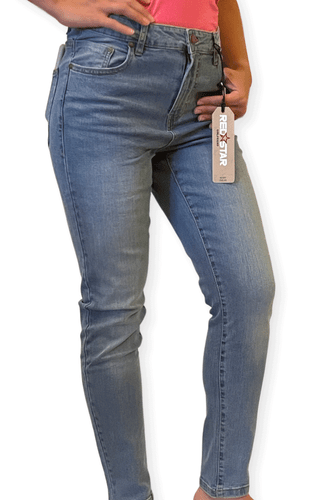 RedStar Damenjeans mit fünf Taschen Freundin Passform Baumwolle - Bild 3 von 7