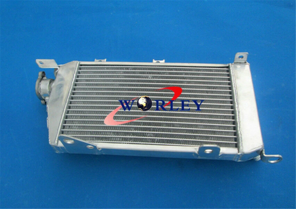 Radiador de aluminio para Kawasaki KLR650 2008-2014 2009 2010 2011 08 09 10 11 12 13 Foto 2 de 4