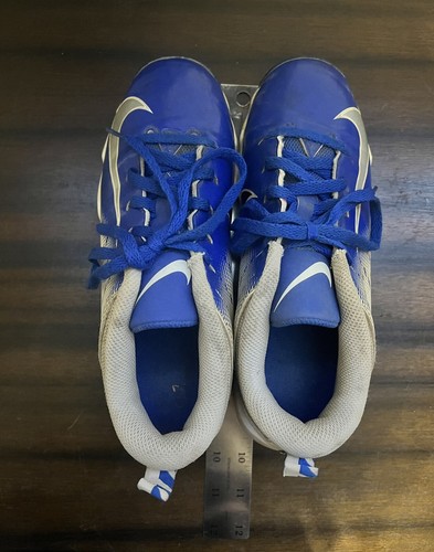Botines de fútbol Nike Vapor intocables Shark 3 azul gris 3 años flexión rápida jóvenes niños - Imagen 12 de 23