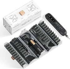 Electric Screwdriver Kit, 180 in 1 Mini Precision Screwdriver Set with 162 Magne