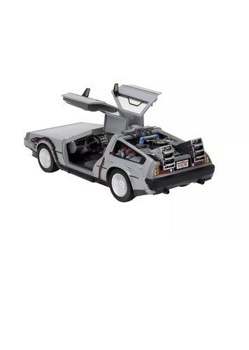 NECA 2020 Back To The Future Time Machine DeLorean 6″ Replica 1:16 Collectible - Picture 9 of 11