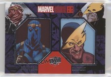 2017 Upper Deck Marvel Annual Comic SP Baron Zemo Blackout Dual Patch gd1