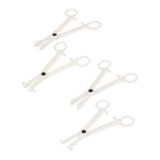 4PCS Reusable Professional Clamp Ear Lip Navel Nose Open Septum Piercing Tool...