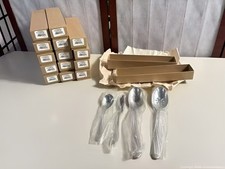 NEW 4 pc Oneida Silver Satin Normandy Hostess...