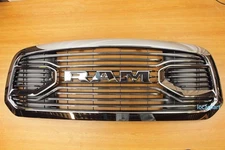 Grille For 2013-2018 Dodge Ram 1500 Grill Chrome Grille w/Letter  Big Horn Style