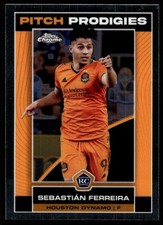 Sebastián Ferreira 2023 Topps Chrome MLS #57 Houston Dynamo Soccer READ