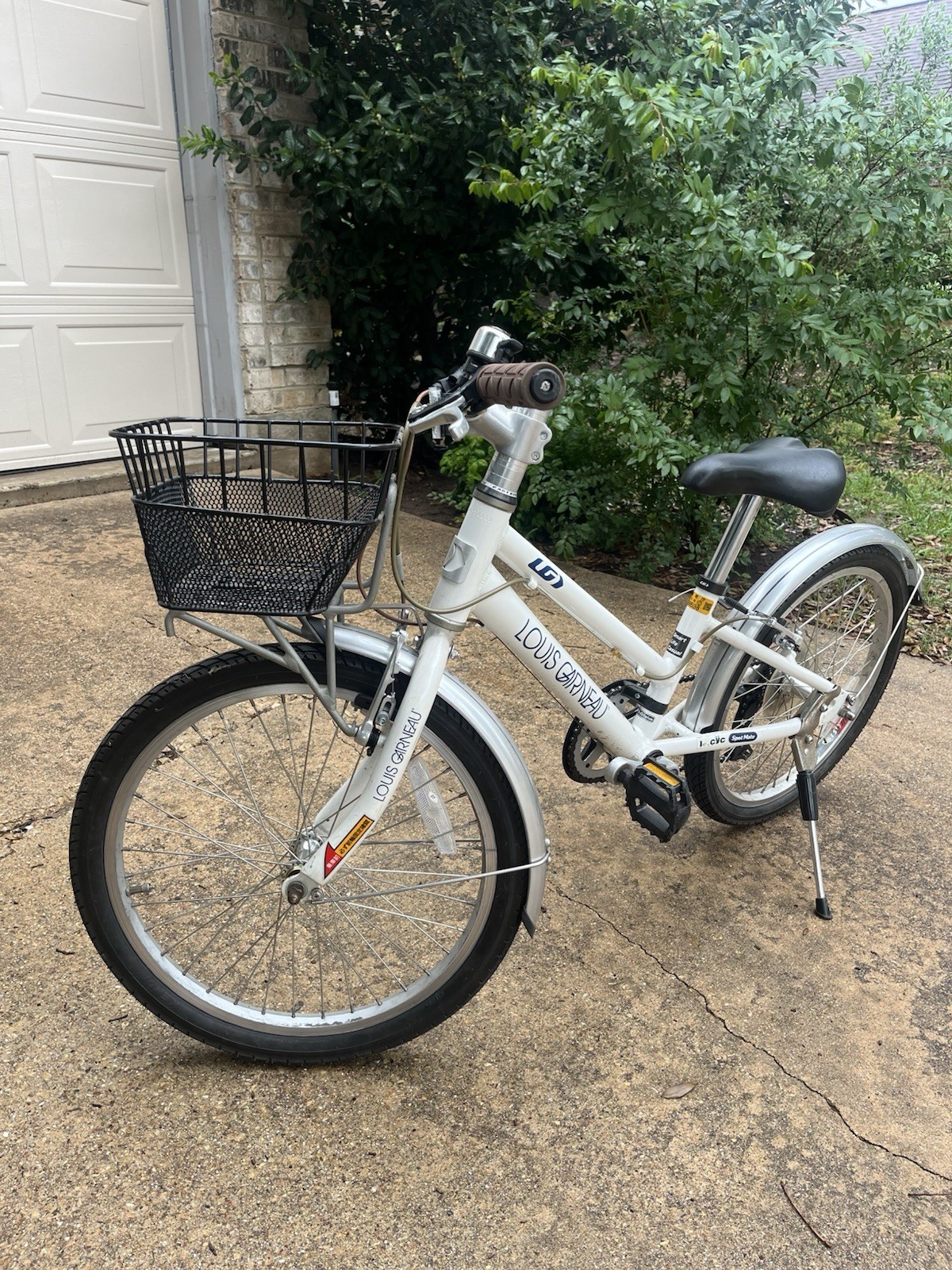 Louis Garneau l.civic Spot Mate Kids Bike 20" White Basket K