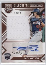 2018 Elite Extra Edition USA Collegiate Silhouette 59/99 Zach Watson Auto 2a9