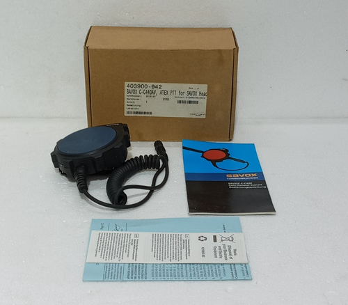 SAVOX C-C440/SAILOR EX PUSH TO TALK UNIT, PN L443922 - Picture 1 of 19