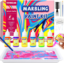 Water Marbling Paint for Kids,Stocking Stuffers for Kids,Birthday Gifts for Kids