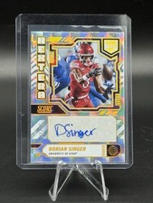 2025 Panini Score Dorian Singer Next Era NIL Auto Rookie Card /25