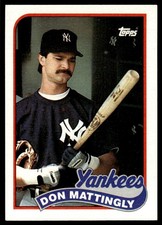 1989 Topps Don Mattingly New York Yankees #700