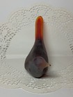 OOAK Vintage Fenton Ruby Red Satin Glass Bird of Happiness Figure By  JS   2026  — photo 3